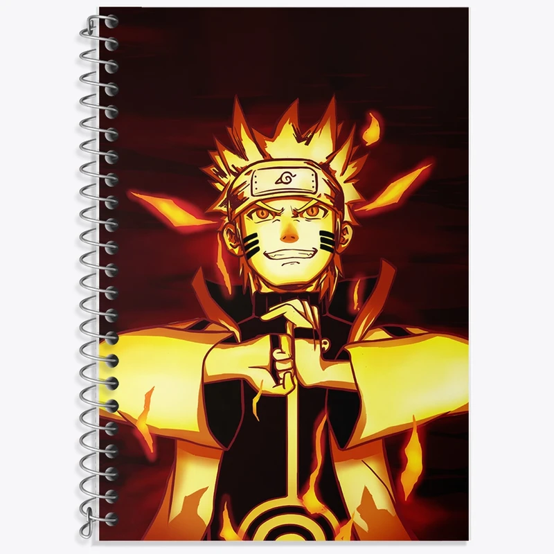 دفتر لغت 50 برگ خندالو طرح انیمه ناروتو (Naruto) کد F2223