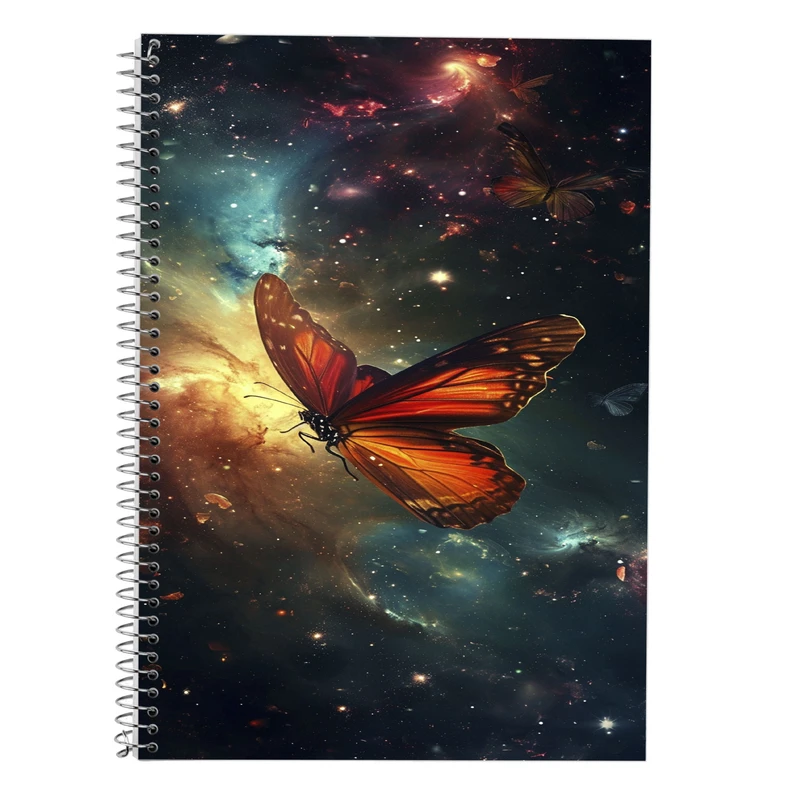 دفتر زبان 50 برگ مدوپد مدل دو خط طرح فانتزی کد DF14487