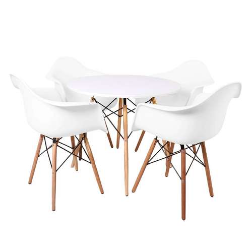    میز و صندلی ناهارخوری چهار نفره مدل ایزی فایبر gm08 