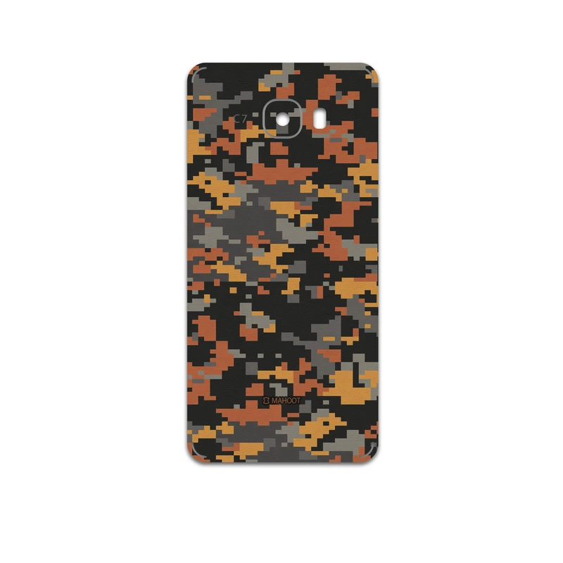 برچسب پوششی ماهوت مدل Army-Autumn-pixel مناسب برای گوشی موبایل سامسونگ Galaxy C7