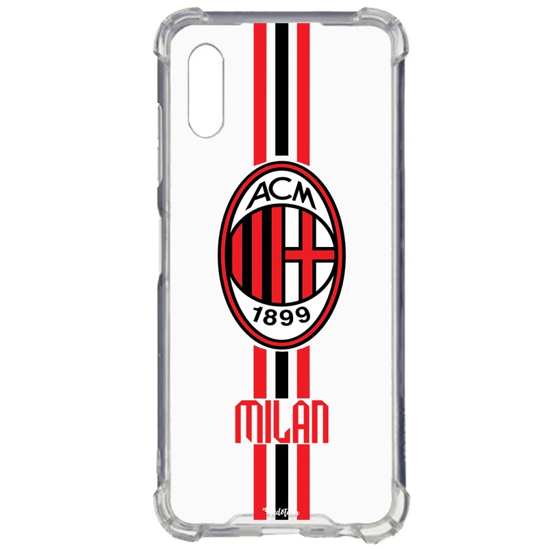 کاور طرح A.C Milan مناسب برای گوشی موبایل سامسونگ Galaxy A02 