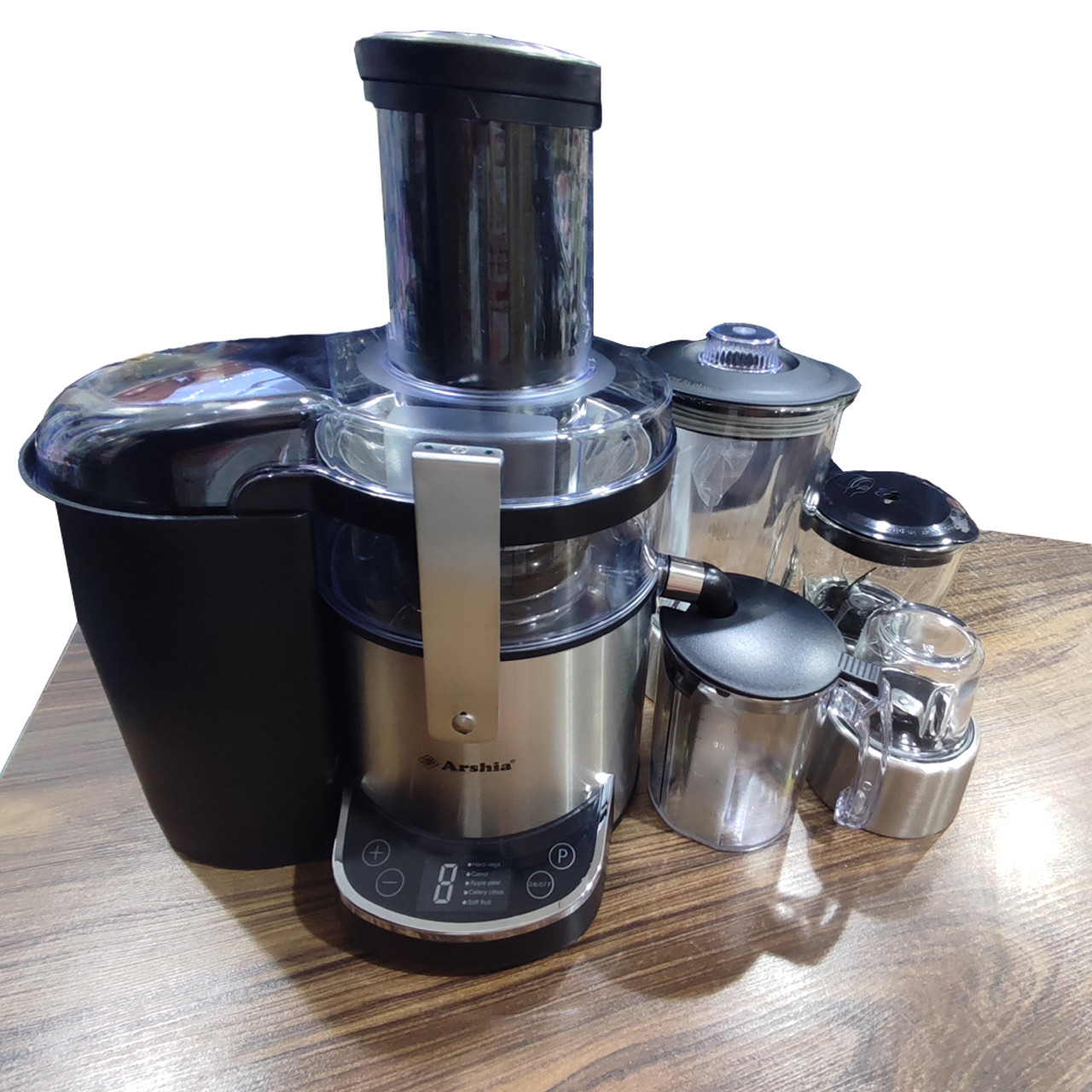 آبمیوه گیری ارشیا مدل JB-6151A آبمیوه گیری ارشیا مدل JB-6151A