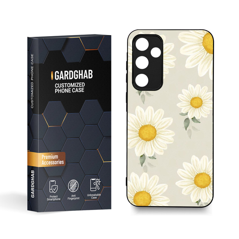 کاور گارد قاب مدل گل مناسب برای گوشی موبایل سامسونگ Galaxy A55 5G