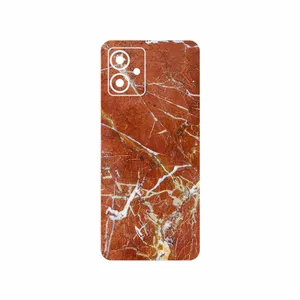 MAHOOT Red Marble Cover Sticker for Motorola Moto G14