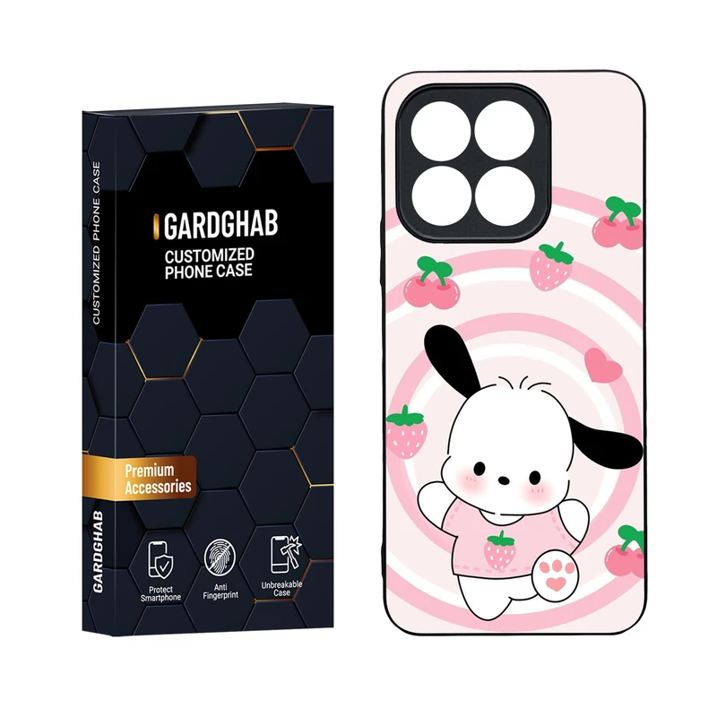 کاور گارد قاب مدل دور ژله ای فانتزی مناسب برای گوشی موبایل آنر Honor X8b 4G