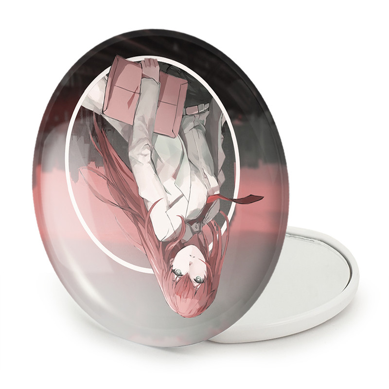 آینه جیبی خندالو طرح کوریسو ماکیسه انیمه اشتاینز گیت مدل تاشو کد 17502