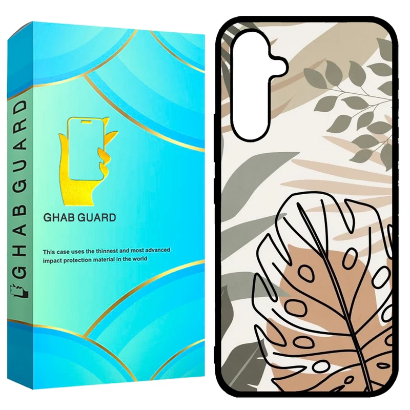 کاور قاب گارد طرح برگ مدل GCHPA54 مناسب برای گوشی موبایل سامسونگ Galaxy A54 5G