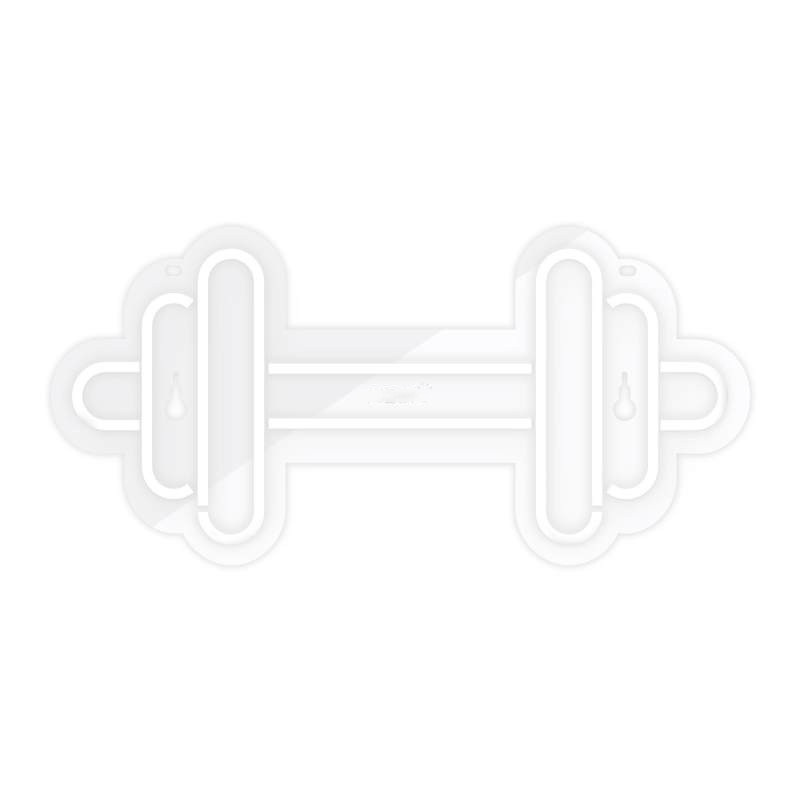 چراغ نئونی دیواری آرن تیم طرح دمبل