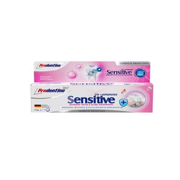 خمیر دندان پرودنتین مدل Sensitive حجم 150 میلی لیتر
