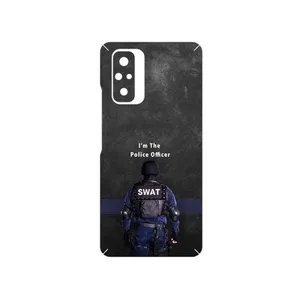 MAHOOT Police Officer Cover Sticker for Xiaomi Redmi Note 10 Pro
