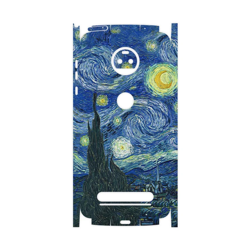 برچسب پوششی ماهوت مدل The Starry Night of van Gogh-FullSkin مناسب برای گوشی موبایل موتورولا Moto Z2 Force