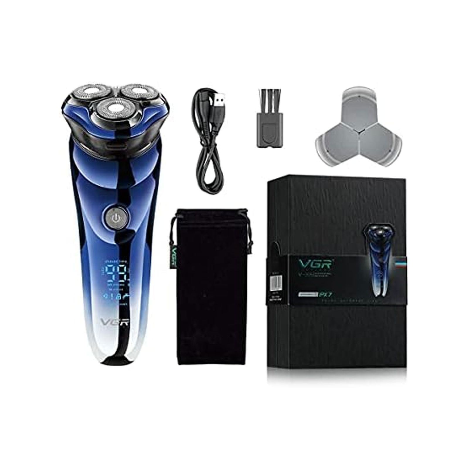 ماشین اصلاح موی صورت وی جی ار مدل V-306 -  - 11
