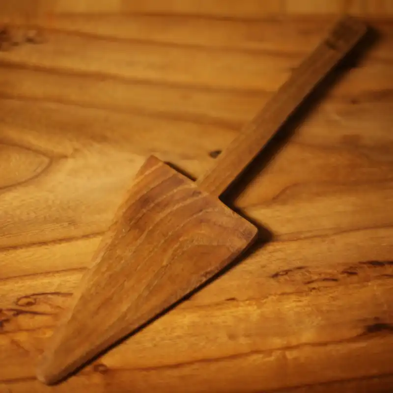 کفگیر سرو کیک مدل wood
