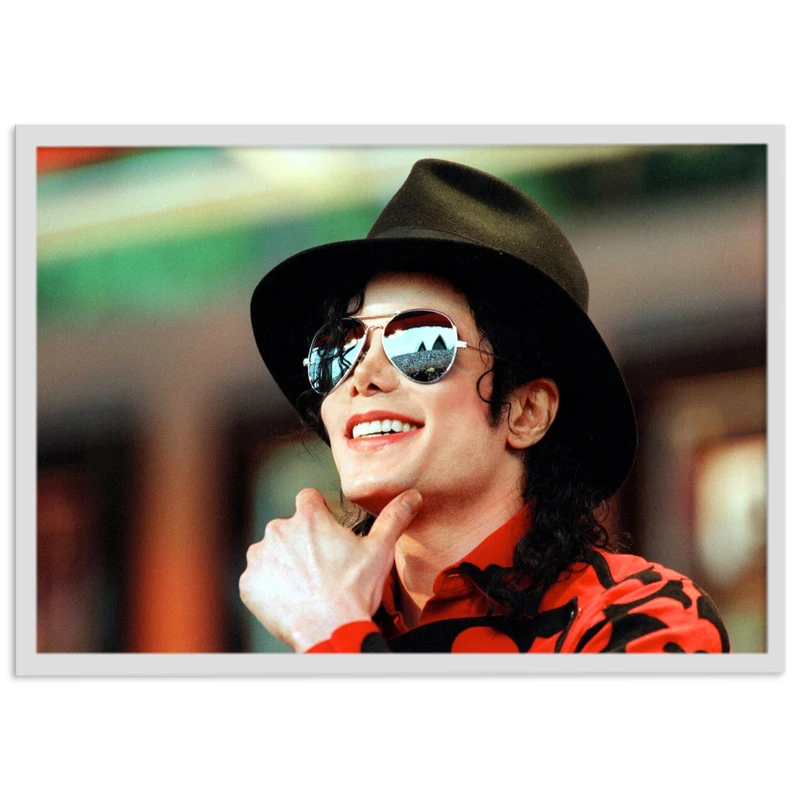 تابلو نوری بکلیت مدل طرح مایکل جکسون Michael Jackson مدل لایت باکس W-s2366
