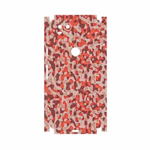 MAHOOT Red Infantry Army-FullSkin Cover Sticker for Google Pixel 2