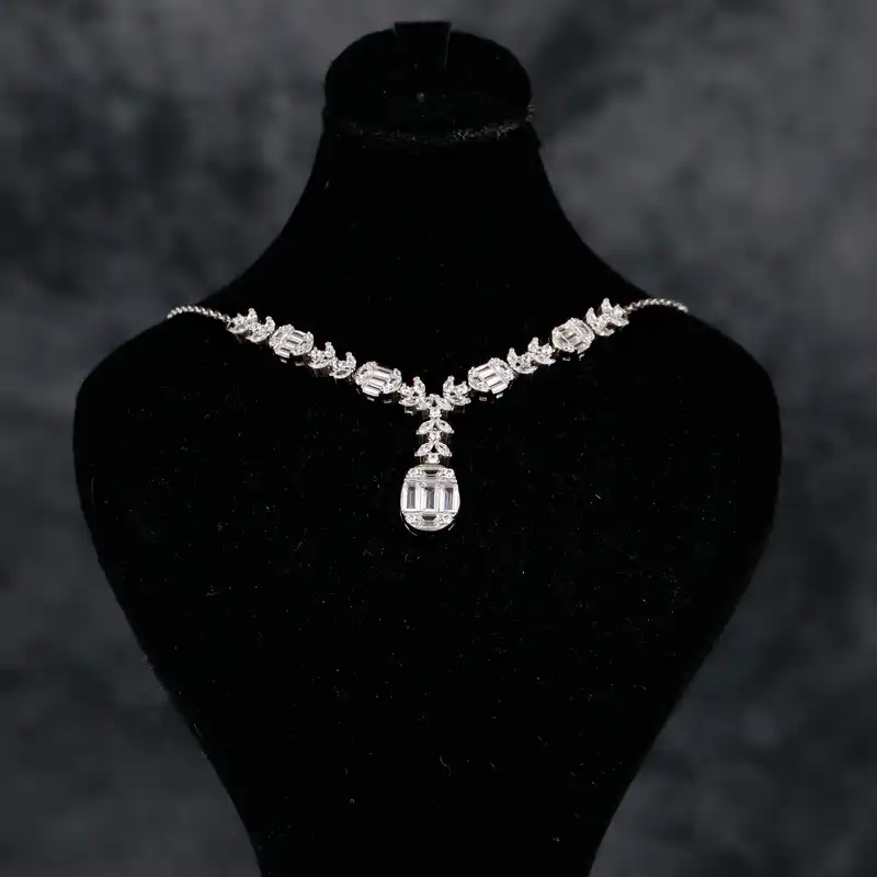 نیم ست نقره زنانه جی تی ای مدل جی نایس 63