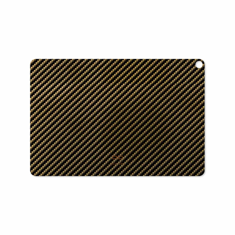 برچسب پوششی ماهوت مدل Glossy-Brown-Fiber مناسب برای تبلت ایسوس Zenpad 3S 10 2017 Z500KL