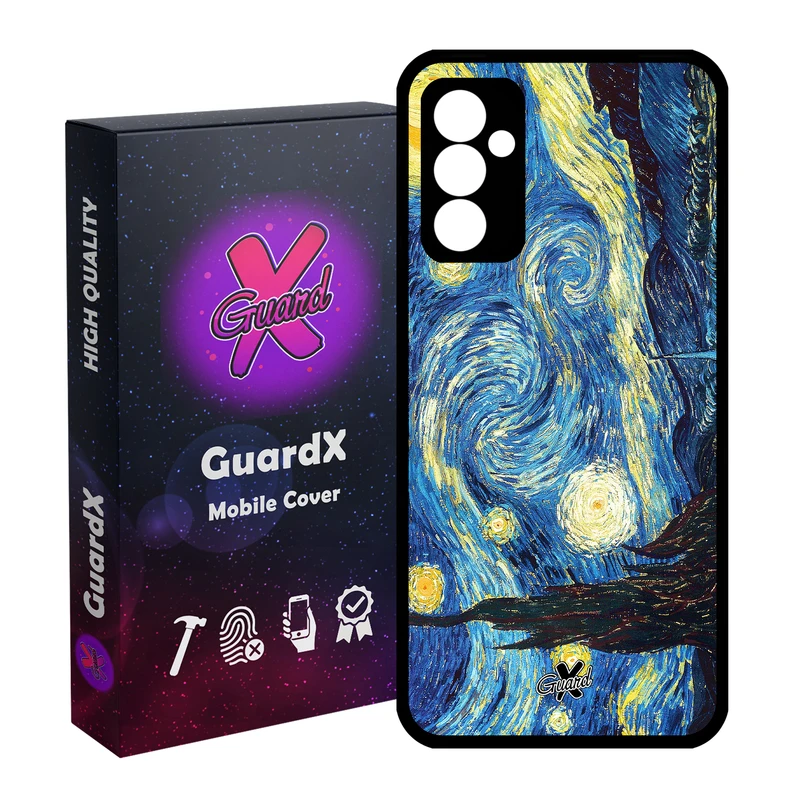 کاور گارد ایکس طرح Starry Night مدل Glass10110 مناسب برای گوشی موبایل سامسونگ Galaxy A54 / A54 5G