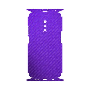MAHOOT Purple-Fiber-FullSkin Cover Sticker for Oppo Realme X