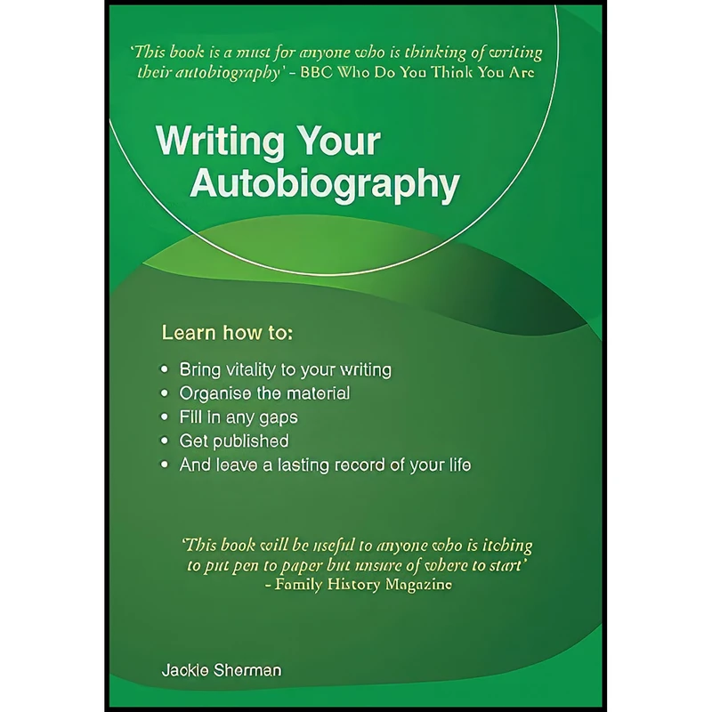 کتاب Writing Your Autobiography اثر Jackie Sherman انتشارات Straightforward Publishing