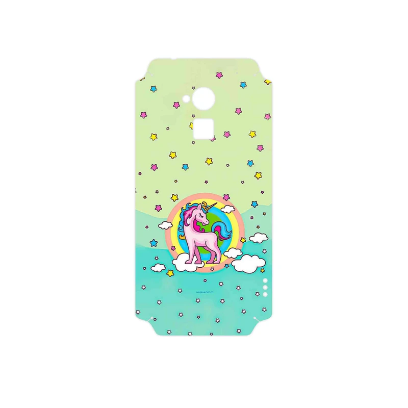 برچسب پوششی ماهوت مدل Rainbow unicorn adventure مناسب برای گوشی موبایل اچ تی سی One Max