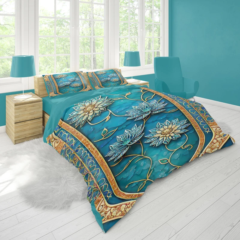 سرویس خواب 2 نفر 6 تکه مدل B263 میکروچاپ دیجیتال   