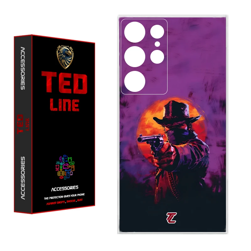 کاور تدلاین طرح رد دد ریدمپشن کد 1195 مناسب برای گوشی موبایل سامسونگ Galaxy S21 Ultra