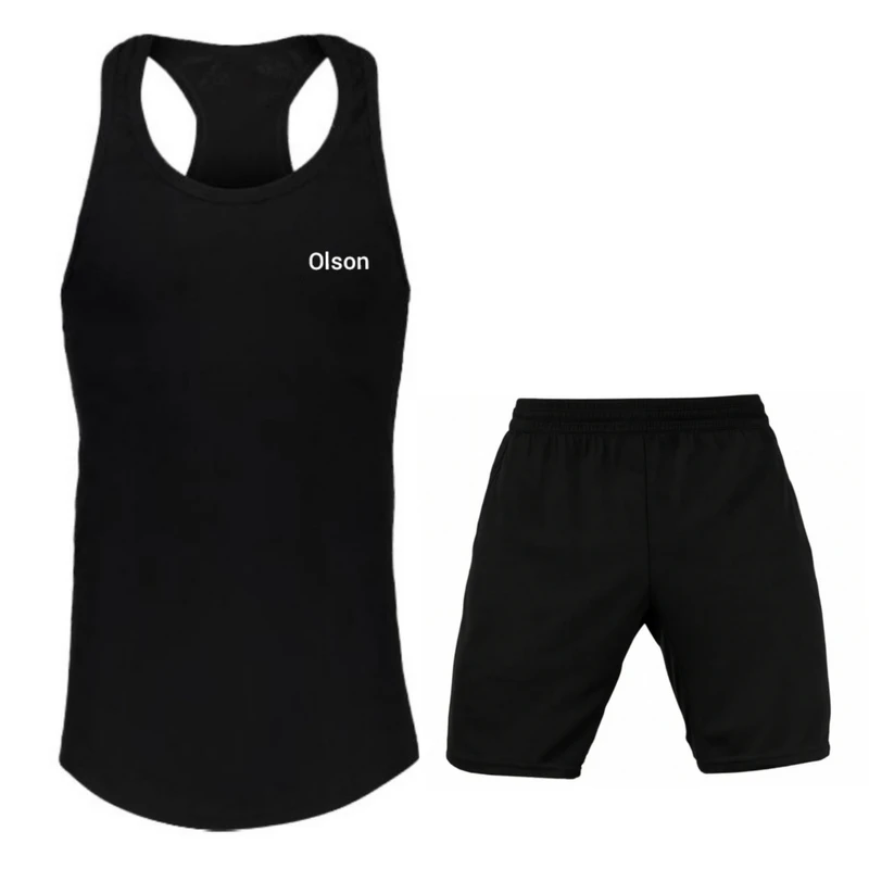 ست تاپ و شلوارک ورزشی مردانه اولسون مدل Ol7