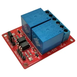 ماژول رله 12 ولت دوکانال مدل R-02