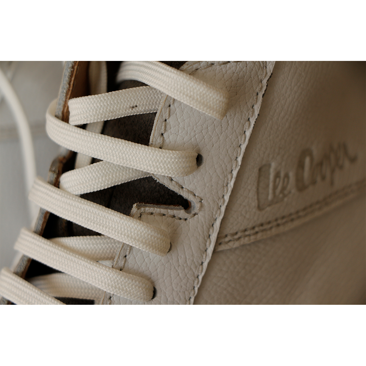 کفش روزمره مردانه لی کوپر مدل JUSTIN LCM-WHITEGREY -  - 4