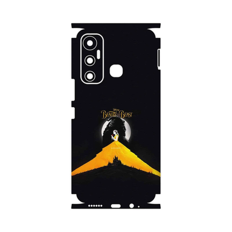 برچسب پوششی ماهوت مدل Beauty and the Beast-FullSkin مناسب برای گوشی موبایل اینفینیکس Hot 11