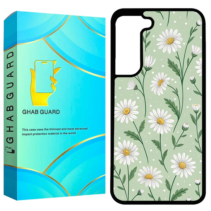 کاور قاب گارد طرح بابونه مدل GCHPA21F مناسب برای گوشی موبایل سامسونگ Galaxy S21 FE 5G