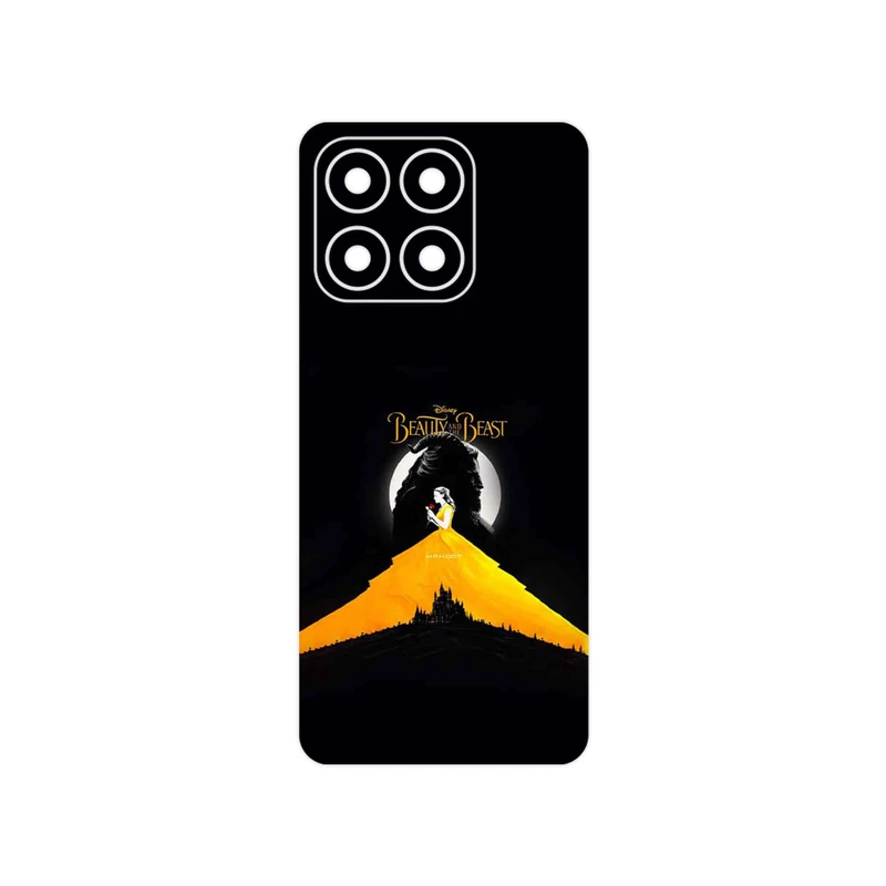 برچسب پوششی ماهوت مدل Beauty and the Beast مناسب برای گوشی موبایل آنر X8a