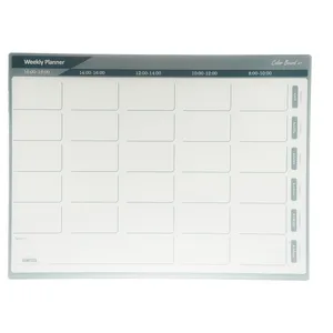 تخته وایت برد شیشه ای هوم تک مدل Weekly Planner Board سایز 80 × 60 سانتی‌متر