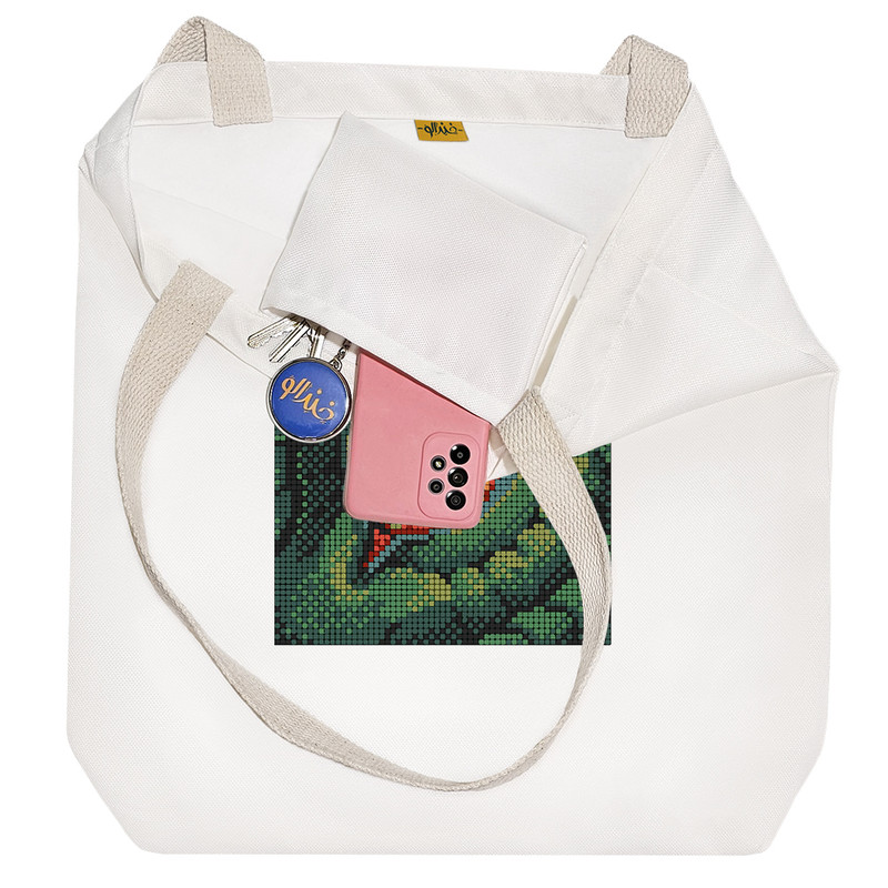 ساک خرید خندالو طرح چشم اژدها کد 10329