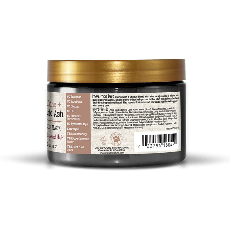 ماسک مو ماوی مدل Volcanic Ash حجم 340 میلی لیتر