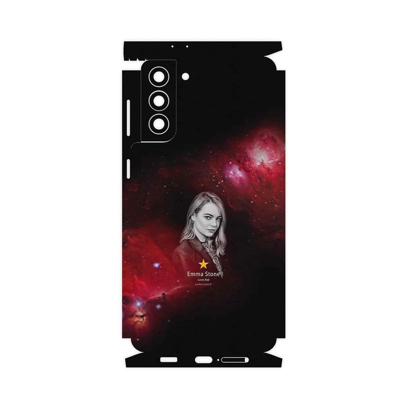 برچسب پوششی ماهوت مدل Emma Stone-FullSkin مناسب برای گوشی موبایل سامسونگ Galaxy S21 Plus 5G
