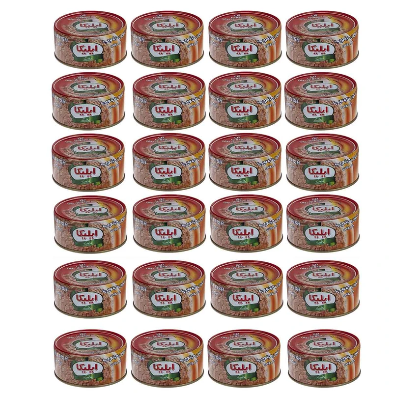 کنسرو ماهی هوور در روغن گیاهی ایلیکا - 180 گرم بسته 24 عددی