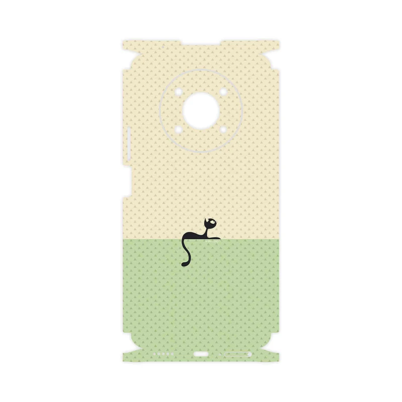 برچسب پوششی ماهوت مدل Minimal Internet Cat Icon-FullSkin مناسب برای گوشی موبایل آنر X9 5G