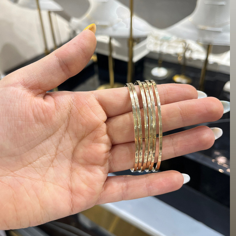 النگوی طلای۱۸ عیار گالری طلای رویال مدل آینه ای
