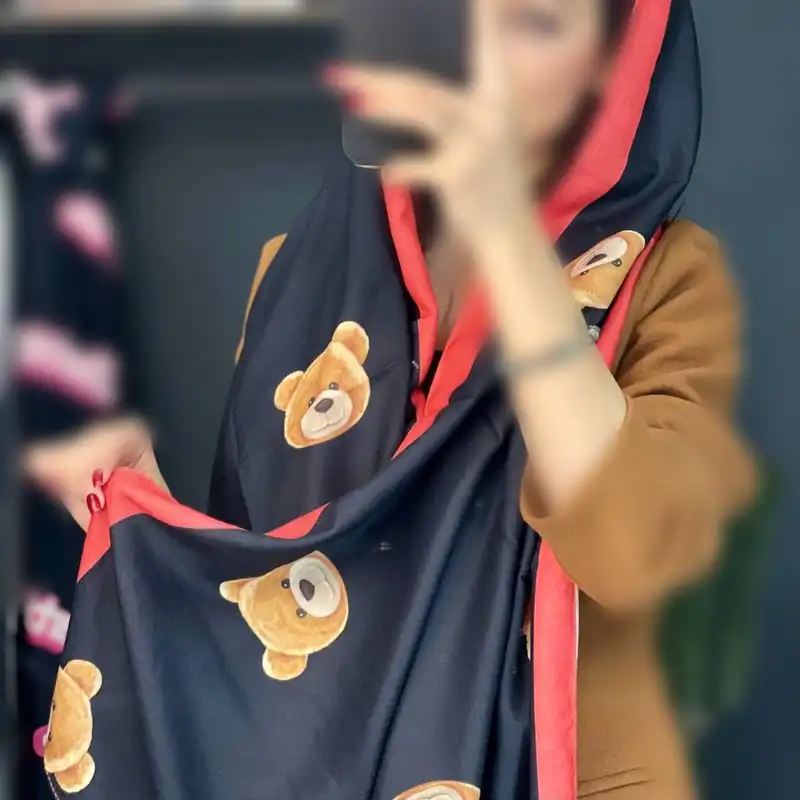 شال زنانه مدل موهر پاییزی عروسکی