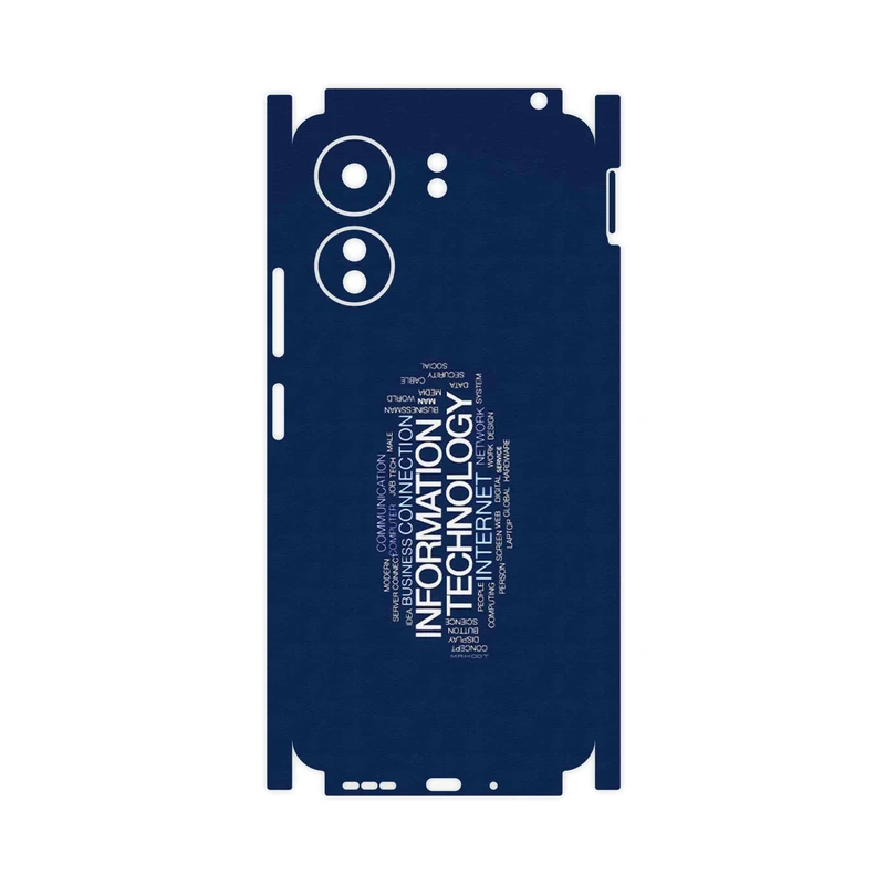 برچسب پوششی ماهوت مدل IT Science-FullSkin مناسب برای گوشی موبایل شیائومی Poco C65