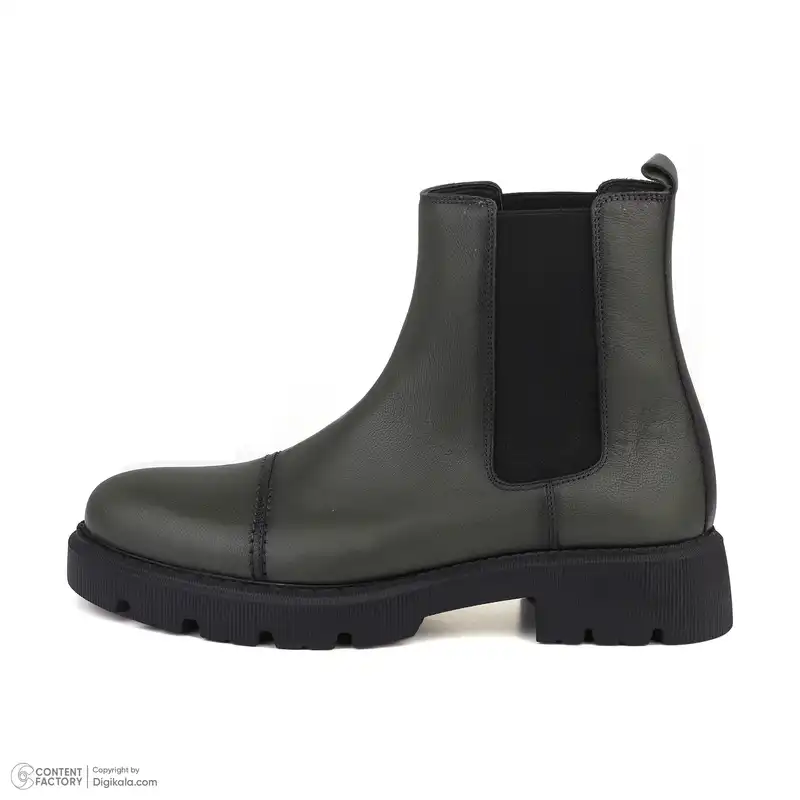 نیم بوت مردانه چرم مشهد مدل J6204-038