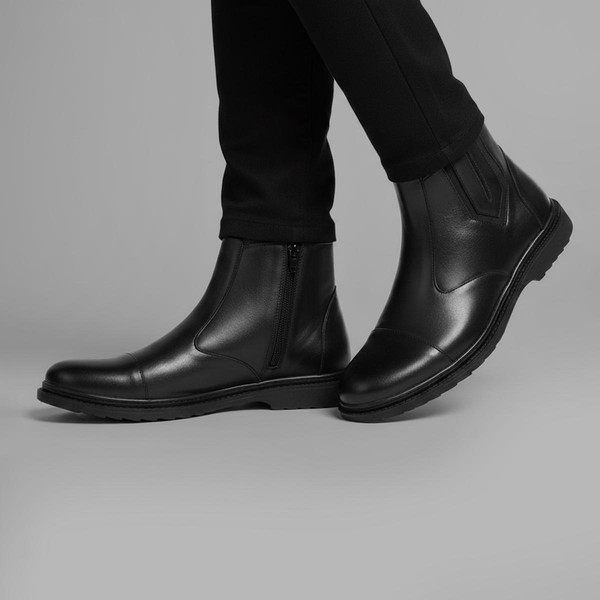 نیم بوت مردانه مدل Spain کد arya رنگ مشکی