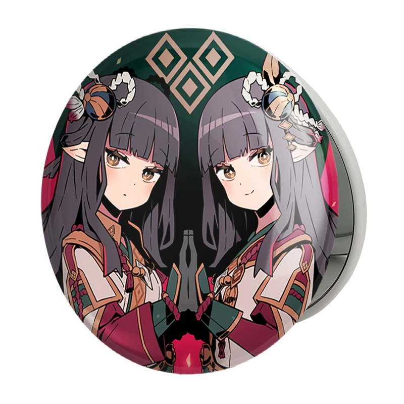 آینه جیبی خندالو طرح بازی شکارچی هیولا (Monster Hunter) مدل تاشو کد 33208