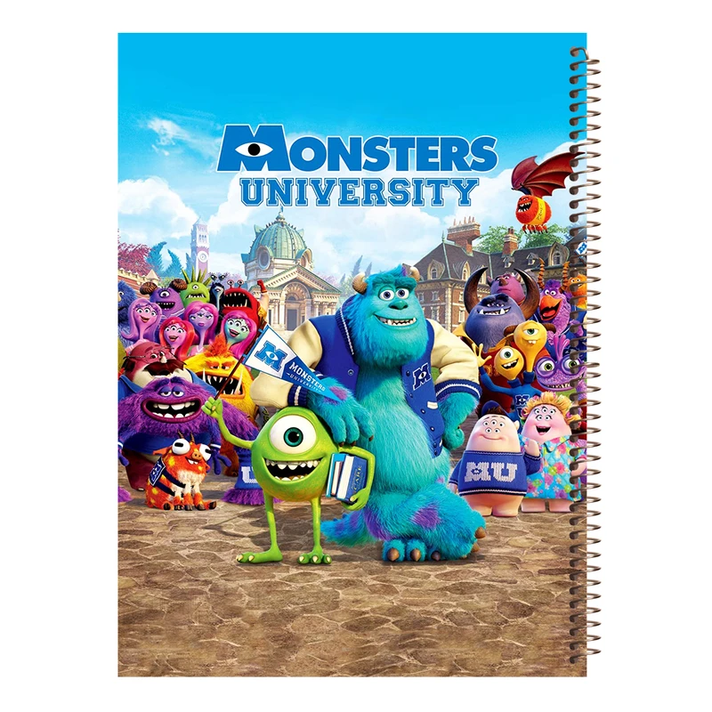 دفتر نقاشی مجنتا طرح کارخانه هیولاها کد 307