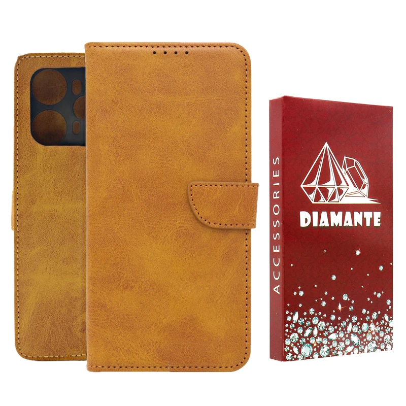 کیف کلاسوری دیامانته مدل Vocal Ros مناسب برای گوشی موبایل وکال V1