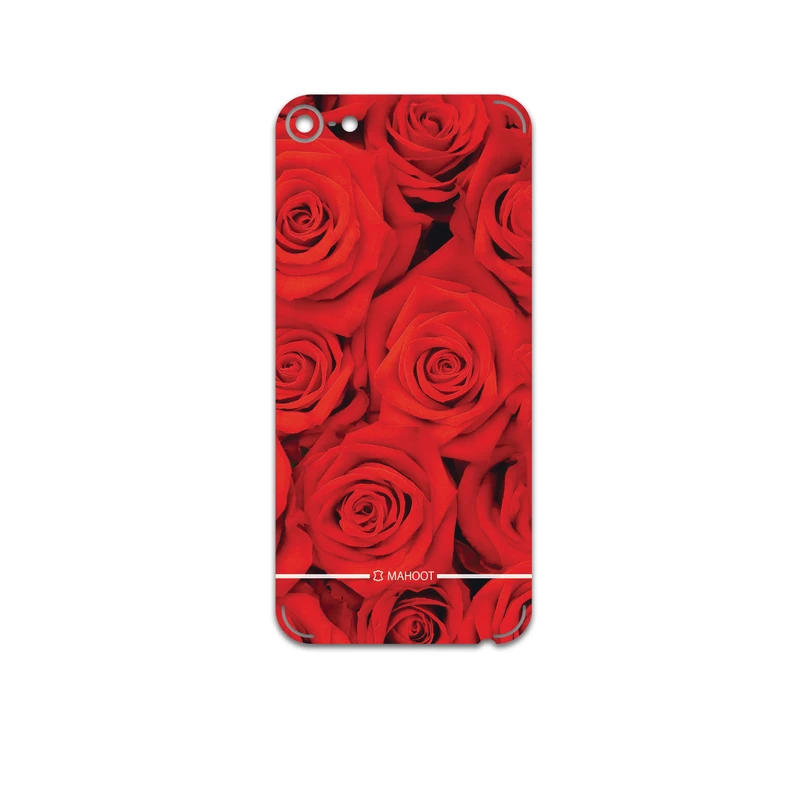 برچسب پوششی ماهوت مدل Red-Flower مناسب برای گوشی موبایل اپل iPod touch 6th Gen
