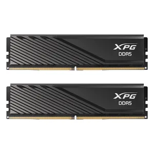 رم کامپیوتر DDR5 دو کاناله 5600 مگاهرتز CL46 ایکس پی جی مدل LANCER BLADE BLACK ظرفیت 32 گیگابایت