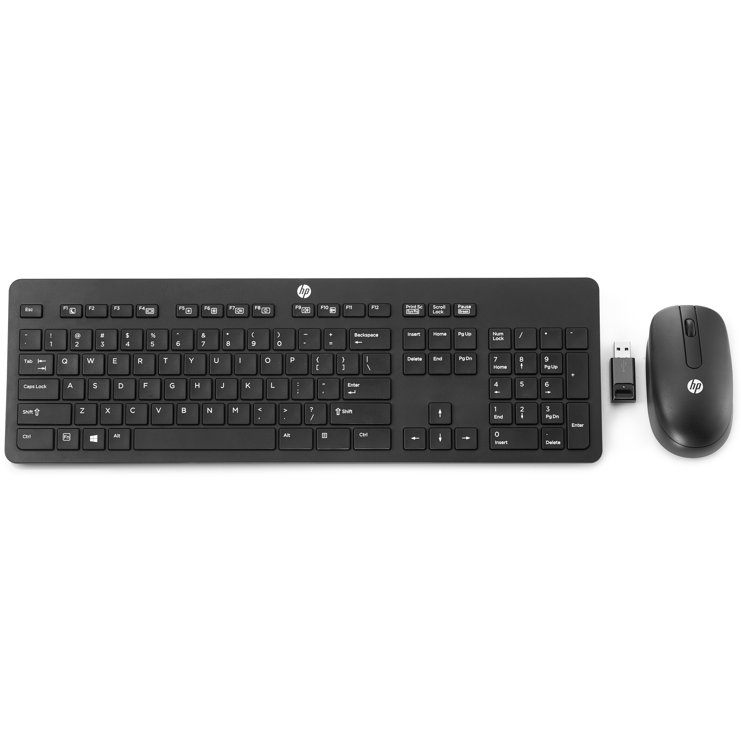 کیبورد و ماوس بی سیم اچ پی مدل Slim T6L04AA